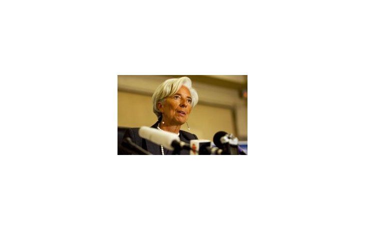 Christine Lagarde, directora del FMI.
