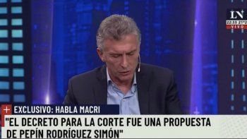 Macri admitió que el decreto para designar en comisión a Carlos Rosenkrantz y Horacio Rosatti ministros de la Corte fue una propuesta de Pepín Rodríguez Simón.