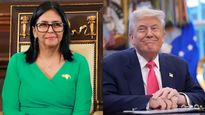Desde La Haya, Delcy Rodríguez defendió la soberanía venezolana luego de que Donald Trump volviera a deslizar públicamente la idea de incorporar al país caribeño como parte de EEUU.