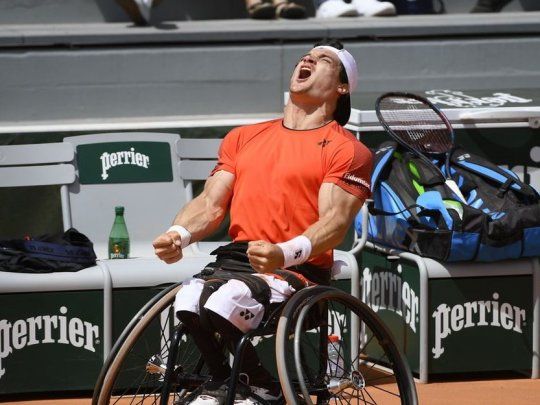 El cordobés celebra su segundo título en Roland Garros.