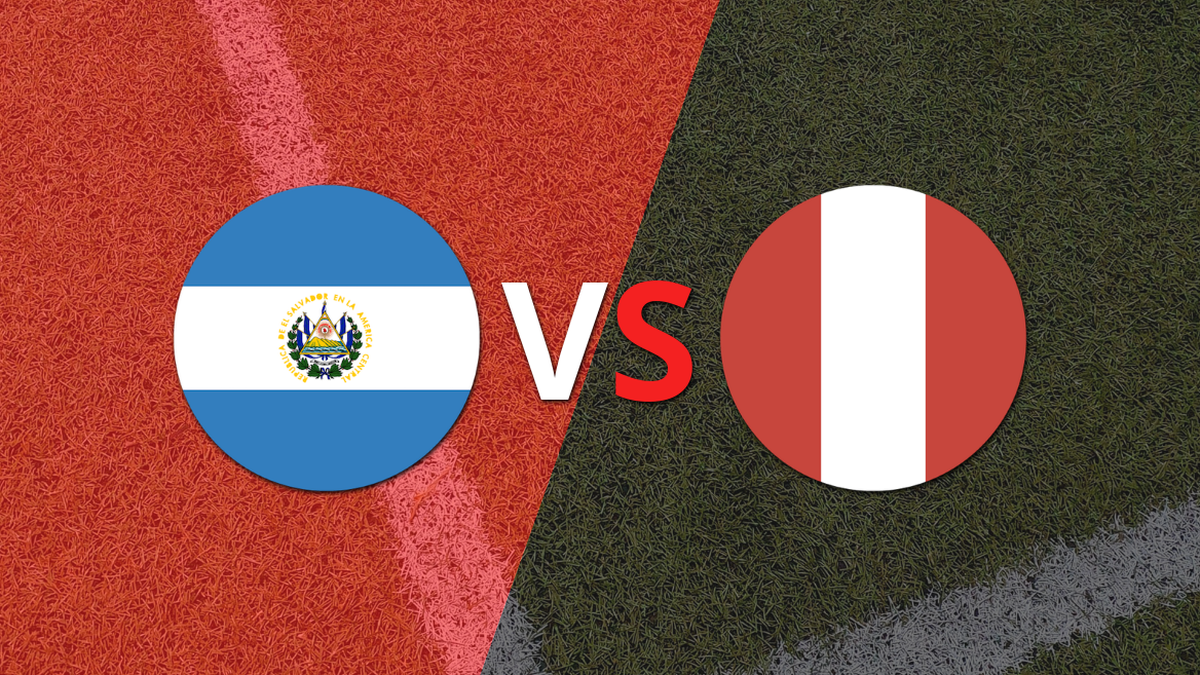 El Salvador y Perú se miden en un partido amistoso