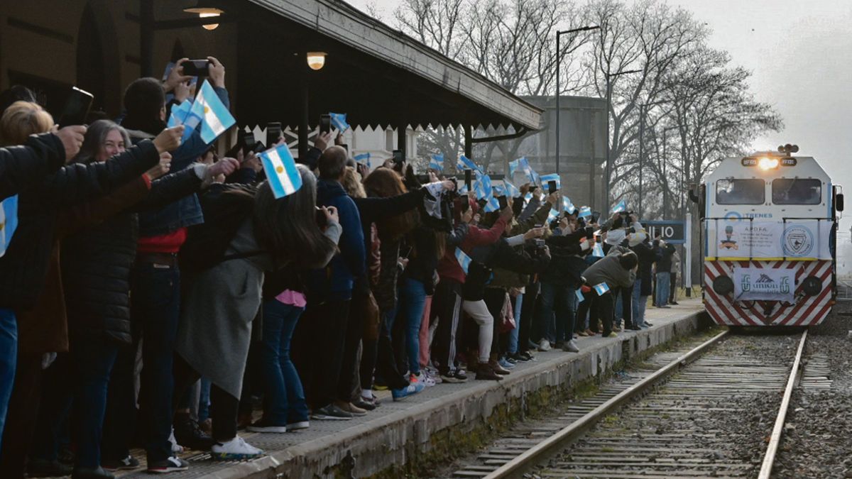 Trenes II: festeja Pehuajó nuevo servicio de pasajeros
