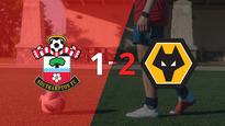 wolverhampton supero 2-1 a southampton como visitante