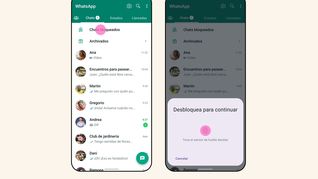 La función de bloqueo de chat se activa desde la información de un chat y hará que la conversación se mueva a una carpeta dedicada. No debe confundirse con la opción de bloquear contacto, que impide la comunicación con este último.