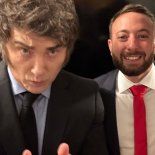 Archivo. Javier Milei junto a Agustín Laje, una de las mentes detrás de la batalla cultural del Gobierno. Archivo. Javier Milei junto a Agustín Laje, una de las mentes detrás de la batalla cultural del Gobierno.