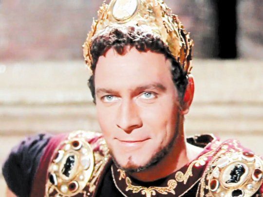 Christopher Plummer. Como el emperador romano Cómodo.