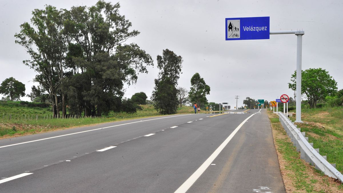 The government inaugurated road works in Rocha for USM