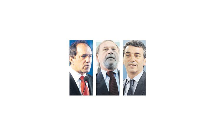 ámbito.com | Daniel Scioli, Alberto Balestrini, Florencio Randazzo