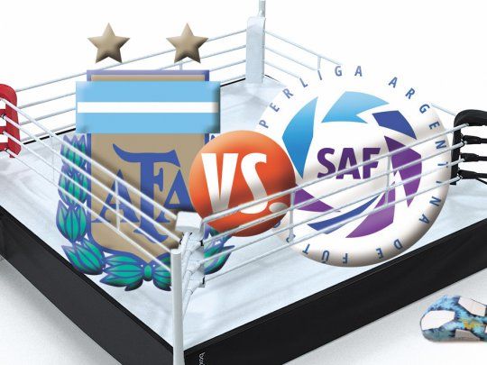 AFA vs Superliga, la guerra interna que amenaza al fútbol argentino.