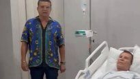 Julio César Chavez fue hospitalizado y sometido a una operación de urgencia para extraerle una piedra de su vía urinaria.