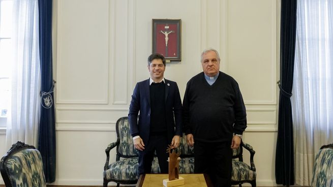 Axel Kicillof se reunió con Marcelo Colombo.