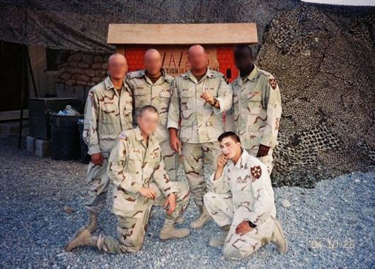 Rob Brucker en Irak.