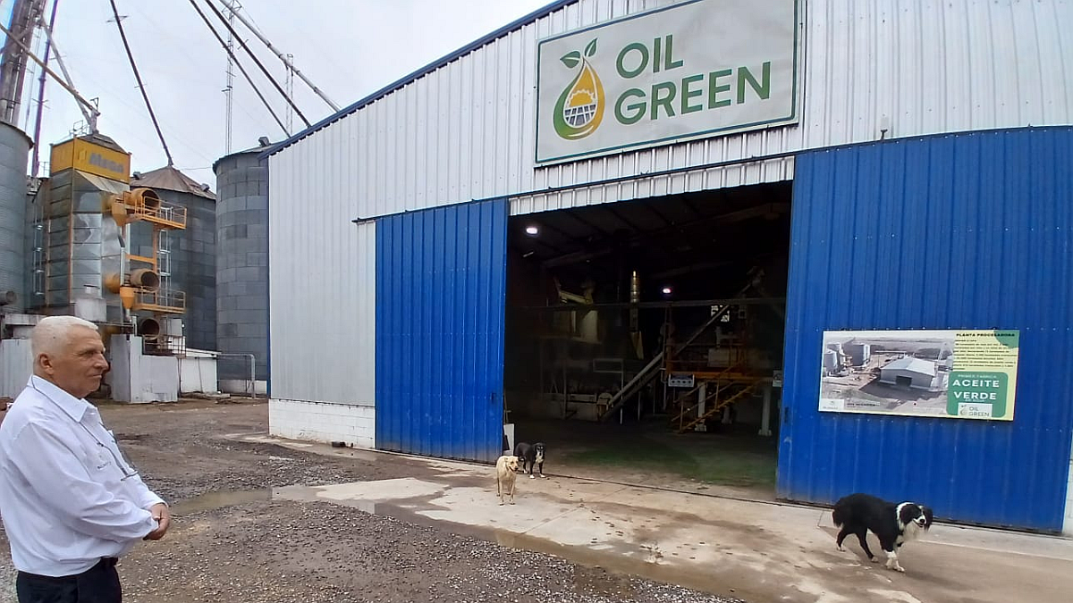 They installed a mega solar park in the countryside, produced “green soybean oil” and exported it to India