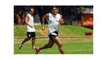 Ariel Ortega será titular el sábado en la Bombonera ante Boca.