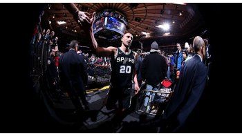 Ginobili está en carrera para el All Star Game de la NBA.