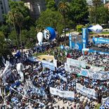 Columnas sindicales y organizaciones sociales marcharán hacia Plaza de Mayo desde el mediodía en el marco del Día del Trabajador. Columnas sindicales y organizaciones sociales marcharán hacia Plaza de Mayo desde el mediodía en el marco del Día del Trabajador.
