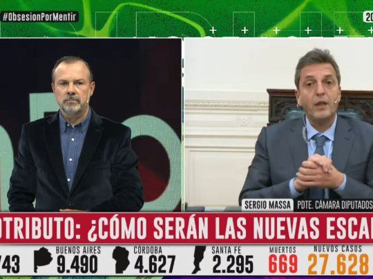 Sergio Massa habló sobre el monotributo en C5N