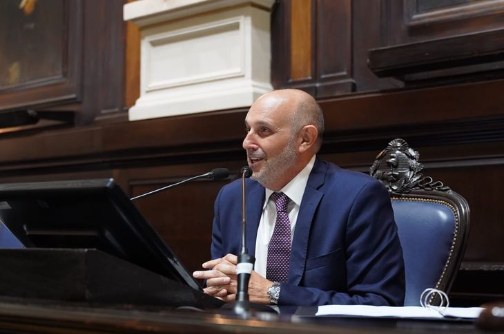 Alexis Guerrera, el titular de Diputados, una de las espadas negociadoras de la interna del PJ. Alexis Guerrera, el titular de Diputados, una de las espadas negociadoras de la interna del PJ.