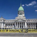 Procesaron a 12 integrantes de Greenpeace por irrumpir en el Congreso.
