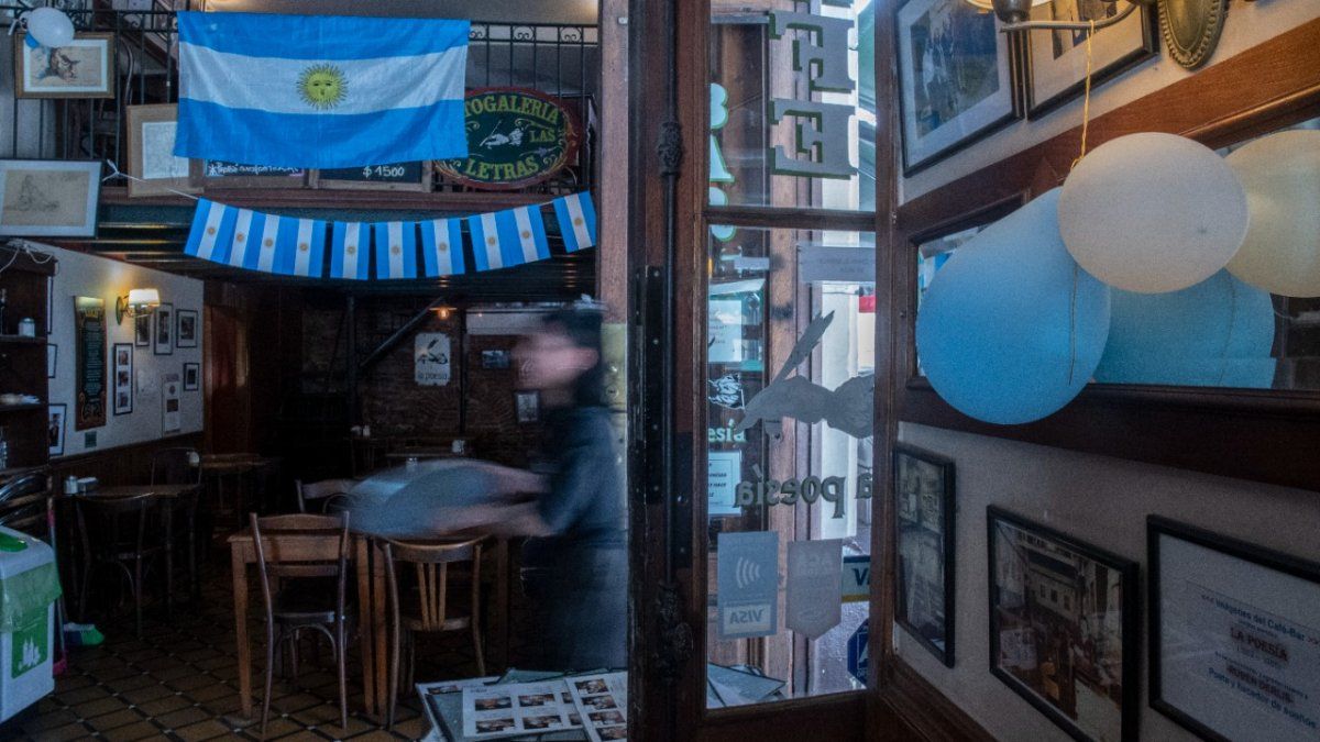 How the bars of the City of Buenos Aires prepare for the final How the bars of the City of Buenos Aires prepare for the final