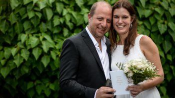 Pablo y Fátima dieron el sí pese al coronavirus.