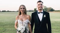 sigue festejando: nicolas tagliafico celebro su casamiento con carolina calvagni
