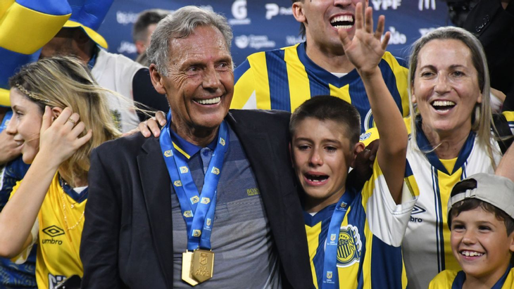 Russo managed to become champion with Rosario Central in 2023.
