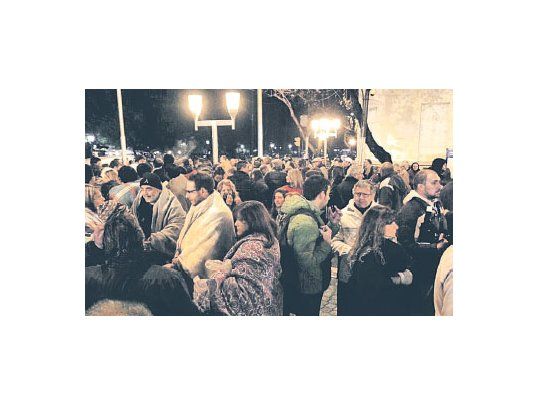 Cacerolazo. La protesta del jueves pasado por las tarifas de gas fue precedida de “frazadazos” en varios puntos del país.