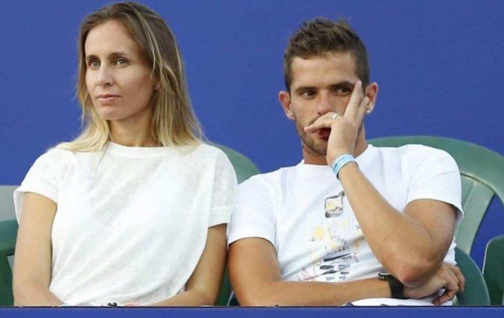 Gisela Dulko y Fernando Gago.