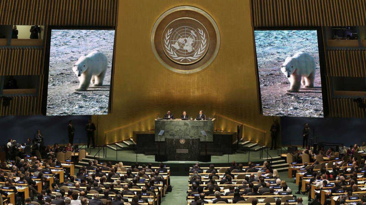 What time does Javier Milei speak at the UN?