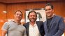 Claudio Fernández, Gustavo Sáenz y Gerardo González.