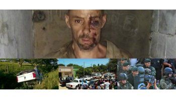 Martín Lanatta fue capturado por la Policía de Santa Fe en la localidad de Cayastá.