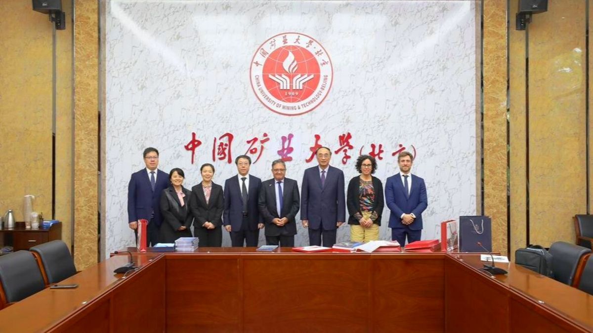 The government manages agreements with China to promote cooperation in the mining industry