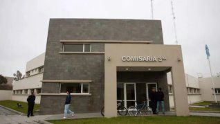 La comisaría de Río Negro donde fue liberado el asaltante