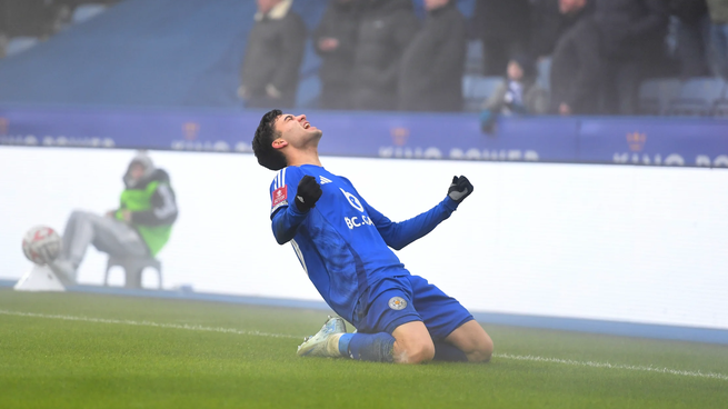 Buonanotte marcó en la paliza del Leicester ante el Queens Park Rangers.