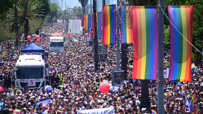 Tel Aviv marcha del Orgullo LGBT