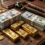 La caída del 7% en el precio del oro fue la mayor sorpresa del período, afectada por la suba de tasas reales de la Reserva Federal.