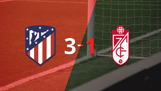 con muchos goles, atletico de madrid derroto 3-1 a granada