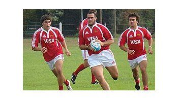Los Pampas XV tuvieron su primer entrenamiento en Sudáfrica.
