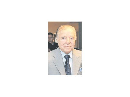 Carlos Menem.