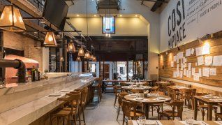 La cantina que trajo la pizza romana a Palermo se renueva y estrena carta