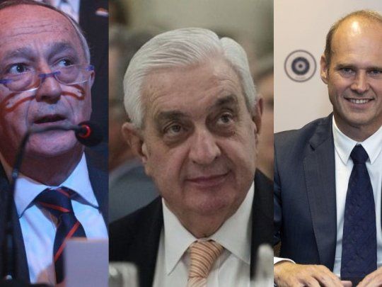 Miguel Acevedo,&nbsp;Adelmo Gabbi y&nbsp;Javier Bolzico.