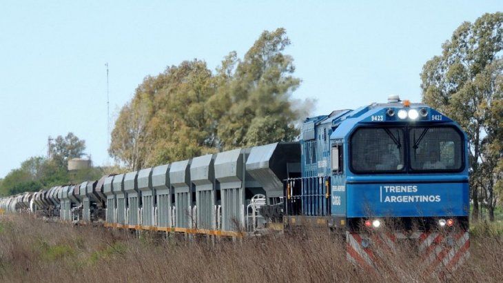 La carga transportada en tren alcanzó las 1.661.677 toneladas en el primer cuatrimestre.
