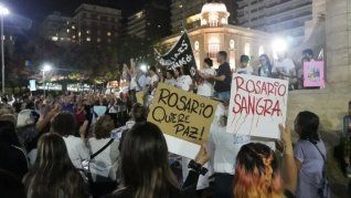 Marcha en Rosario.