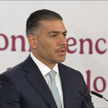 Omar García Harfuch en la Mañanera del Pueblo. Omar García Harfuch en la Mañanera del Pueblo.