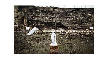 Los consecuentes derrumbes amenazan uno de los principales yacimientos arqueológicos del mundo