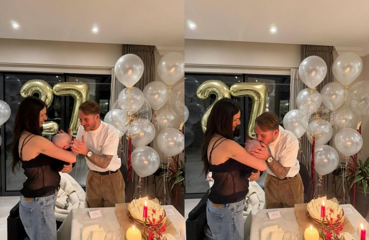Alexis Mac Allister celebró una Navidad doblemente especial: cumpleaños número 27 y la primera como papá. Alexis Mac Allister celebró una Navidad doblemente especial: cumpleaños número 27 y la primera como papá.