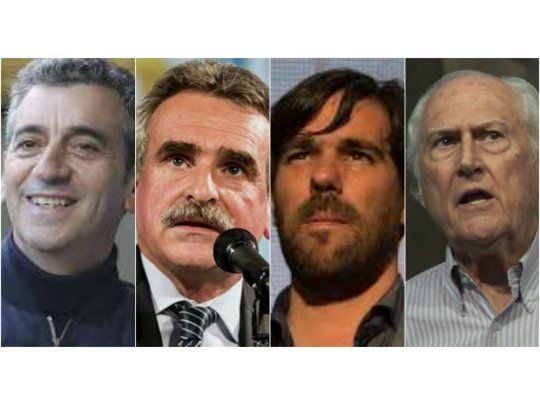 Randazzo, Rossi, Del Caño y Solanas.