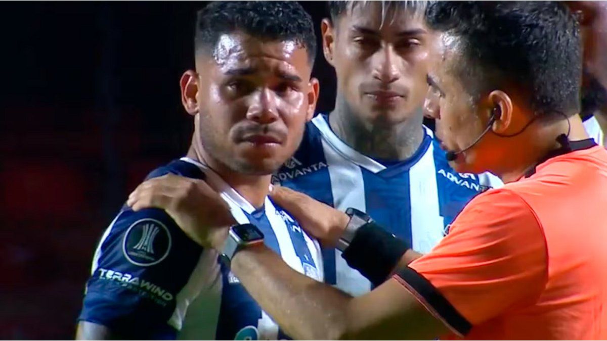 A workshop player from Córdoba denounced xenophobia of a rival of San Pablo in Brazil