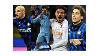 Gritos criollos. Siete argentinos marcaron en la jornada de fútbol italiano.